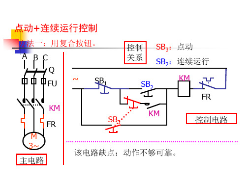 点动+连续运行控制