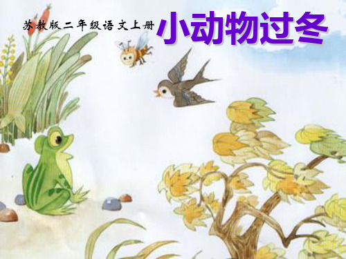 二年级语文上册 小动物过冬 11课件 苏教版