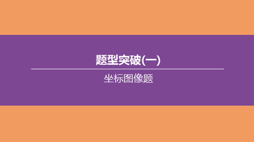 中考化学复习方案题型突破01坐标图像题课件