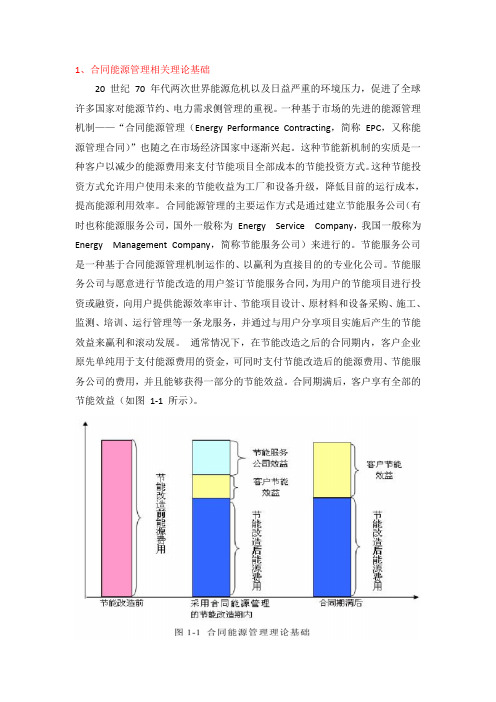 合同能源管理及参考文献