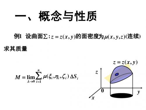 第一型曲面积分