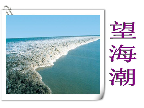 望海潮上课课件ppt