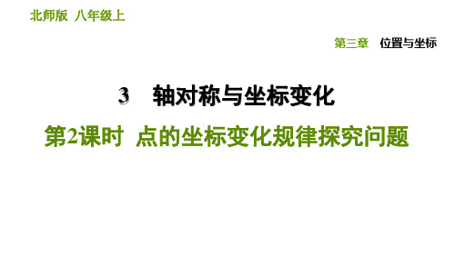 点的坐标变化规律探究问题(最新课件)