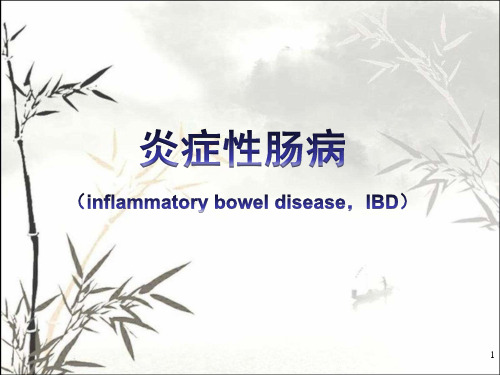 炎症性肠病(IBD)ppt课件