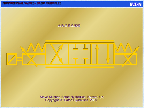 电液比例阀基本原理ppt课件