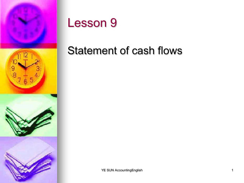 ppt09 Statement of cash flows 会计英语(第四版) 教学课件