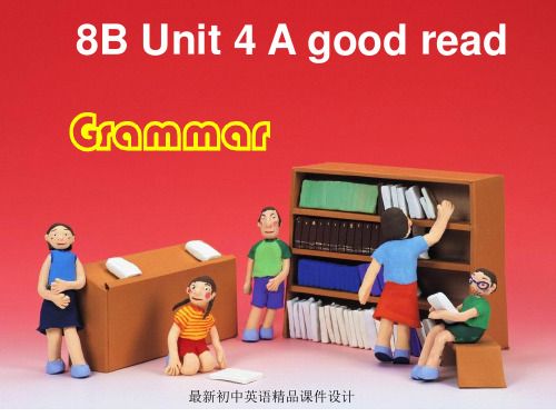 最新牛津译林版八年级英语下册 Unit 4 A good read Grammar精品课件 