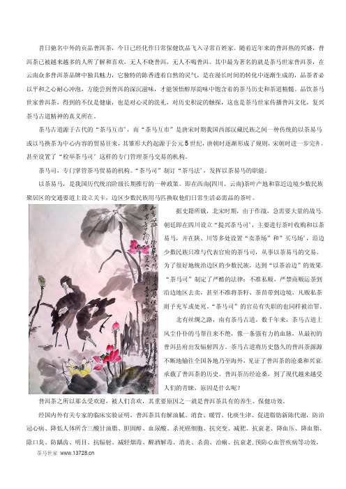 茶马古道的滇清政府茶马司
