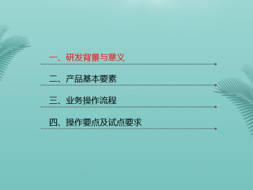 银行小微企业评分卡信贷业务介绍优秀PPT文档