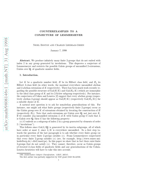 Counterexamples to a conjecture of Lemmermeyer