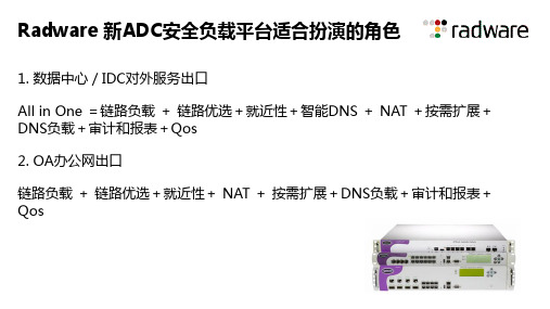 Radware ADC-链路负载解决方案