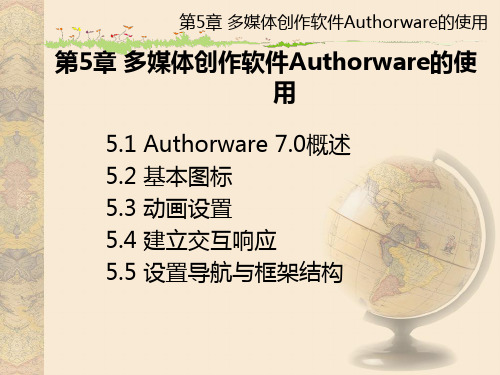 多媒体创作软件Authorware的使用-PPT精选