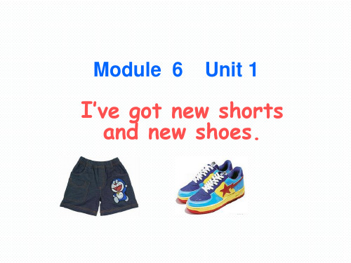 三年级上册英语公开课课件- Module 6 Unit 1 I’ve got new shorts and new shoes外研社