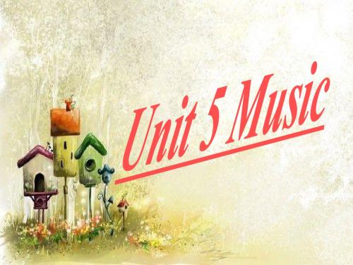 Unit 5 music ppt