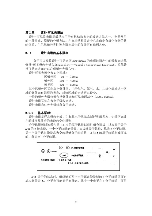 波谱分析之紫外篇