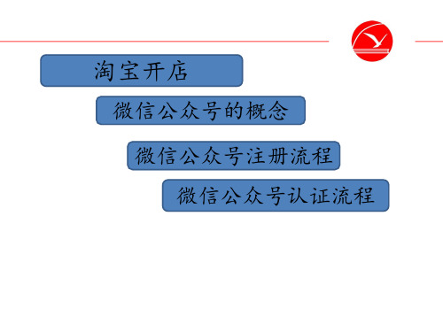 微信公众号课程 ppt课件