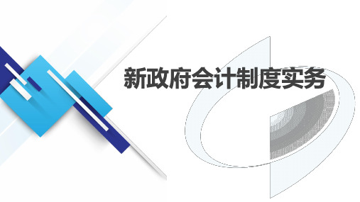 2019年新政府会计制度实务培训学习资料.pptx