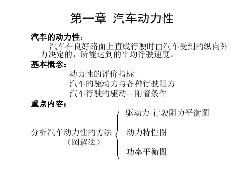 汽车动力学ppt课件