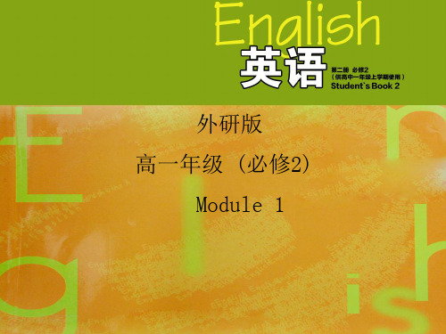 高中英语Module 1 Our Body and Healthy Habits (21)