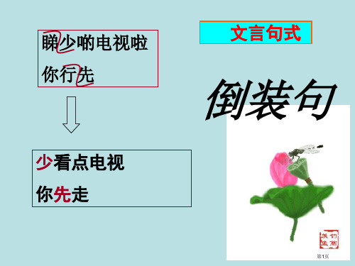 文言句式状语后置公开课获奖课件