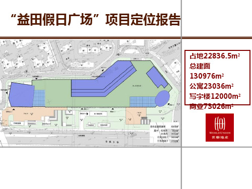 世联深圳益田假日广场综合体项目定位报告71PPT