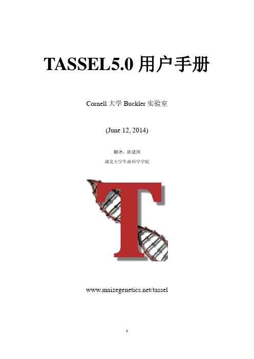 Tassel 5.0关联分析软件 中文使用手册