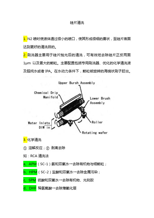 硅片清洗技术