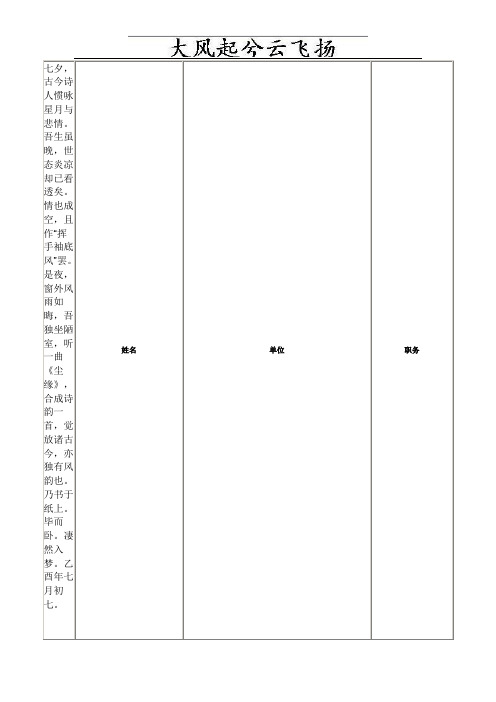 Bxffztq国际大会 名单 手机 电话