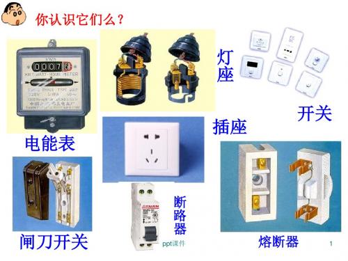 家庭电路与安全用电常识  ppt课件