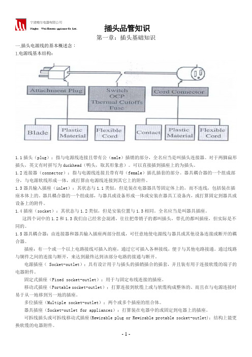 插头品管知识