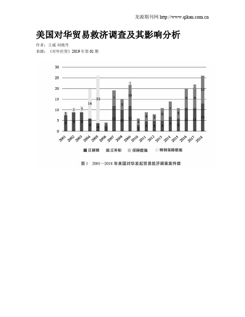 美国对华贸易救济调查及其影响分析