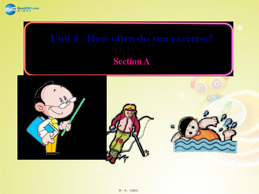 七年级英语上册 Unit 4 How often do you exercise Section A