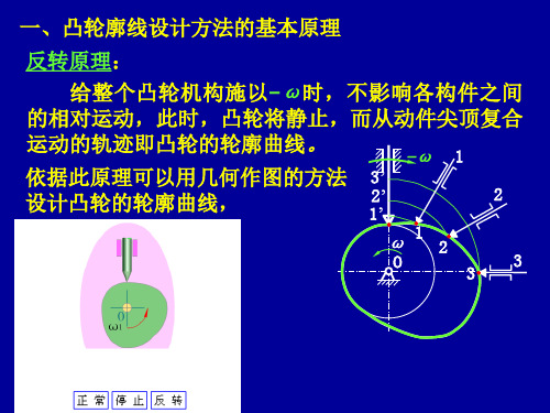 机械制图凸轮设计 教学课件PPT凸轮轮廓设计