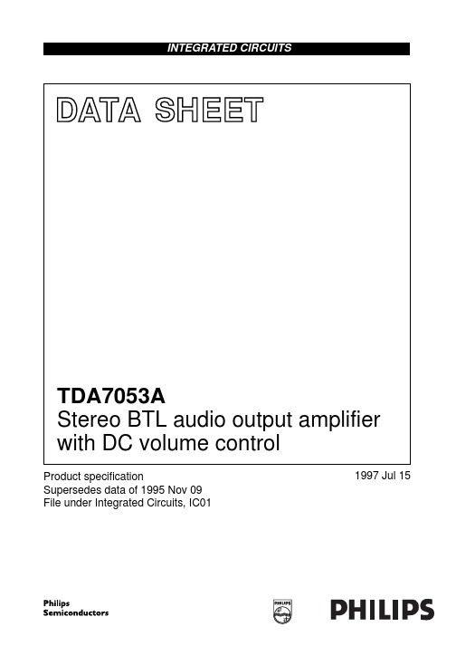 TDA7053A资料