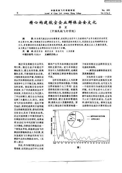 精心构建航空企业群体安全文化