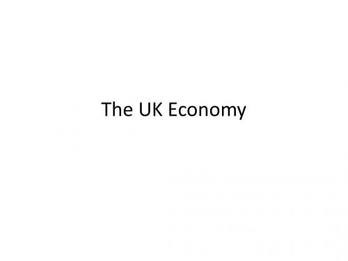 The UK Economy