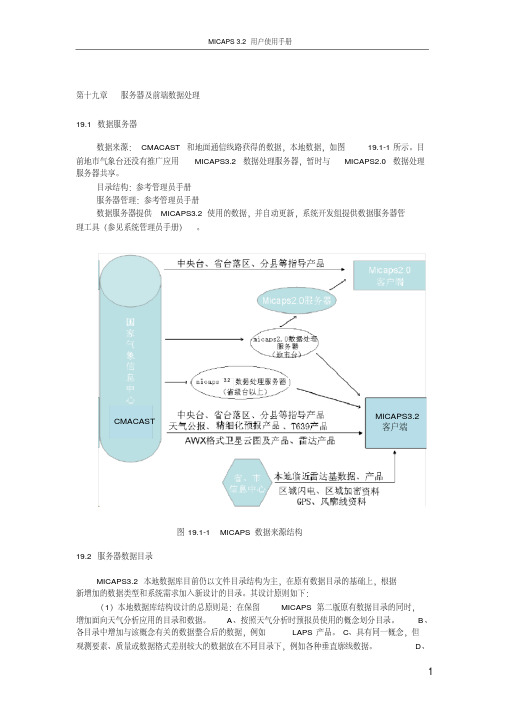 MICAPS3.2用户手册(4改后)要点