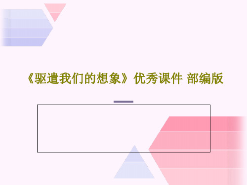 《驱遣我们的想象》优秀课件 部编版共23页文档