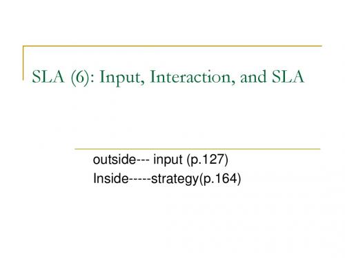 SLA(6)