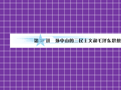 2012高考历史一轮复习(人民版)精品课件38讲