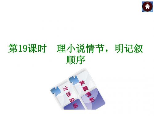 【新课标(河北专版)】2014年中考语文复习方案(真题例析+方法总结)课件：理小说情节,明记叙顺序