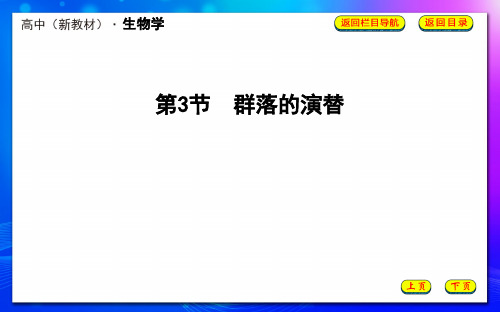 2022-2023学年人教版选择性必修二   第2章第3节 群落的演替 课件 (30张)