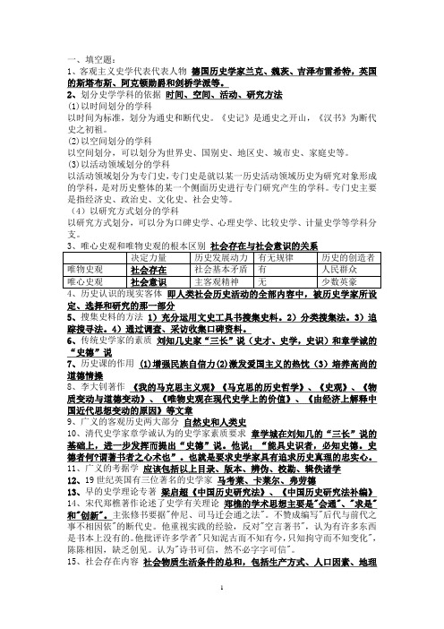 史学概论2015