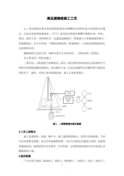 高压旋喷桩施工工艺(新版)