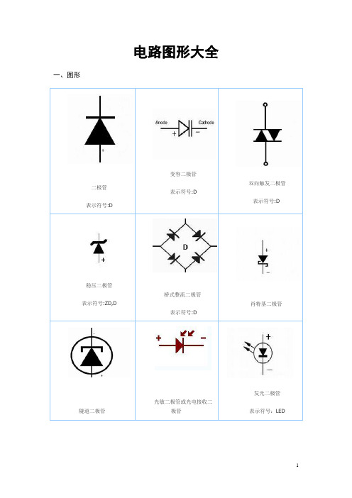 电路图符号大全