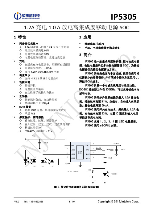 IP5305  datasheet v1.2pdf