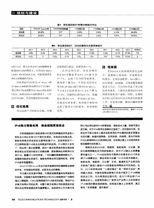 IPv6助力智能电网 商业进程更添亮点