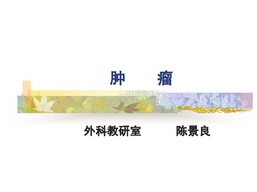 肿瘤-教学课件
