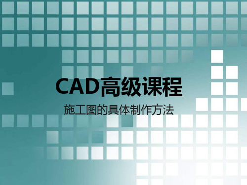 CAD高级教程全解