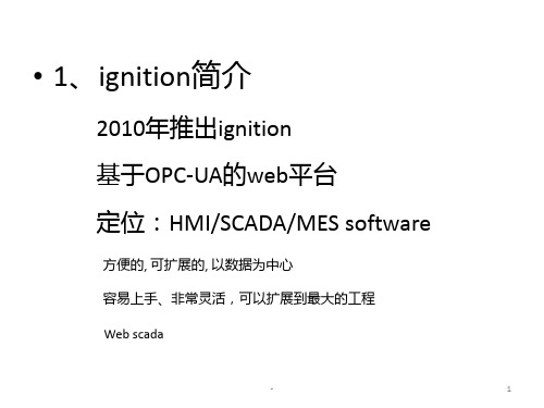 ignition简介PPT课件